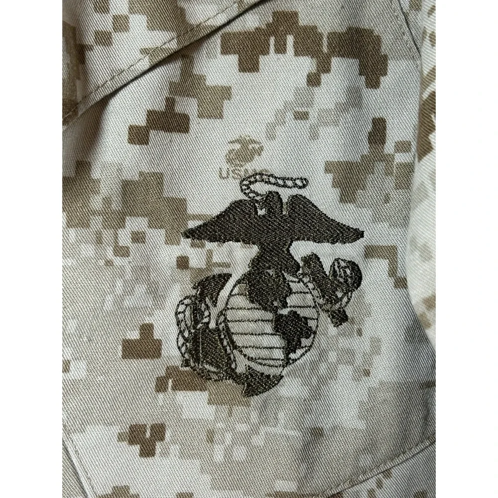 Authentic USMC Desert MARPAT Digital Camo Blouse Small Tall